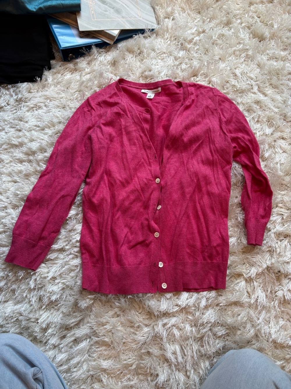 Banana republic cotton silk cardigan